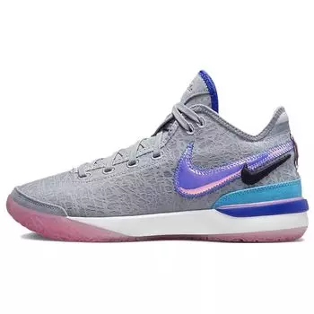Мужские кроссовки Nike Zoom LeBron NXXT Gen EP 1984 Grey Wolf-Grey Pink-Spell DR8788-002 42.5