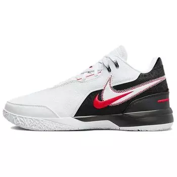 Мужские кроссовки Nike Zoom LeBron NXXT Gen AMPD EP First Game белый черный университетский красный FJ1567-100 40