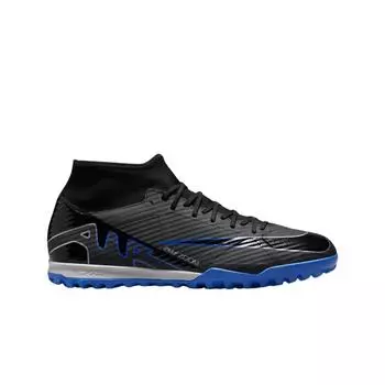Мужские кроссовки Nike Zoom Mercurial Superfly 9 Academy TF Black Hyper Royal DJ5629-040