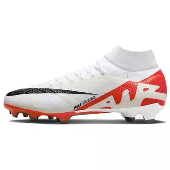 Мужские кроссовки Nike Zoom Mercurial Superfly 9 Pro FG Ready Pack белые ярко-малиновые черные DJ5598-600 45