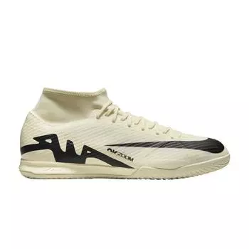 Мужские кроссовки Nike Zoom Mercurial Superfly 9 Academy IC Mad Ready Pack кремово-лимонадно-черные DJ5627-700 43
