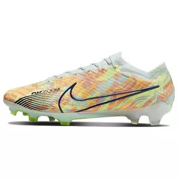 Мужские кроссовки Nike Zoom Mercurial Vapor 15 Elite FG Bonded Pack Green Barely-Green Total-Orange DJ4978-343 44.5