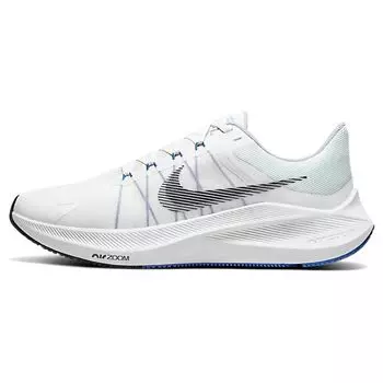 Мужские кроссовки Nike Zoom Winflo 8 Platinum Tint Black белые CW3419-008 46