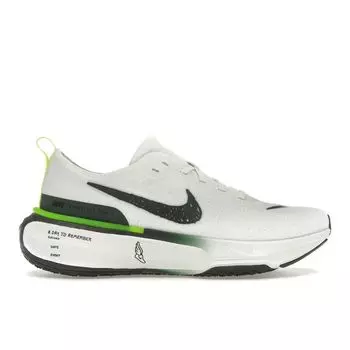 Мужские кроссовки Nike ZoomX Invincible Run Flyknit 3 Wake Up Pack White Pro-Green Volt FZ4018-100 40.5