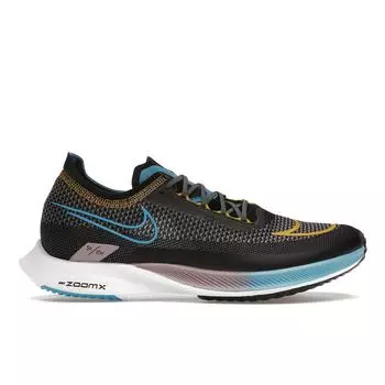 Мужские кроссовки Nike ZoomX Streakfly Dark Sulphur Chlor Blue Black White DV1034-010 44.5