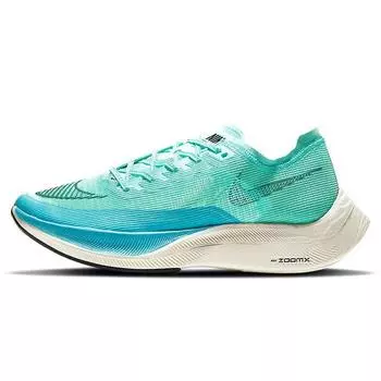 Мужские кроссовки Nike ZoomX Vaporfly NEXT% 2 Aurora Green Blue Chlorine-Blue Pale-Ivory CU4111-300 39
