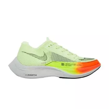 Мужские кроссовки Nike ZoomX Vaporfly NEXT% 2 Fast Pack желтые Barely-Volt Hyper-Orange CU4111-700 44.5