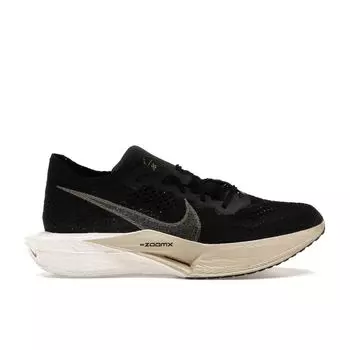 Мужские кроссовки Nike ZoomX VaporFly Next% 3 Black Metallic Gold Grain Oatmeal DV4129-001 44.5