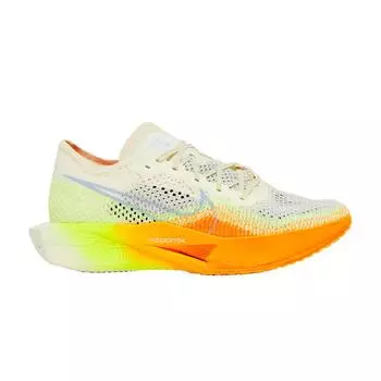 Мужские кроссовки Nike ZoomX VaporFly Next% 3 Sail Orange Cream Bold-Orange Neon-Green DV4129-101 41