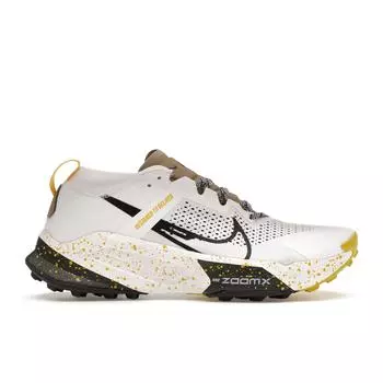 Мужские кроссовки Nike ZoomX Zegama White Vivid Sulphur антрацитово-черные DH0623-100 40