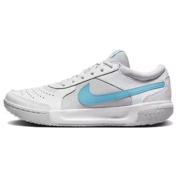 Мужские кроссовки NikeCourt Zoom Lite 3 White Baltic Blue Photon-Dust DV3258-100 44.5