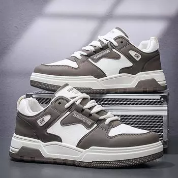 Мужские кроссовки Новые дышащие туфли на платформе Низкие модные повседневные туфли Корейская версия Универсальные теннисные туфли Zapatillas 39