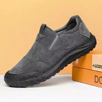 Мужские кроссовки, новые повседневные кроссовки для активного отдыха, фитнеса, противоскользящие, износостойкие, походные туфли, модная универсальная мужская спортивная обувь 39 чёрный