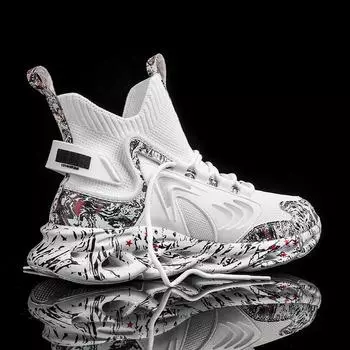 Мужские кроссовки, обувь высокого качества для мужчин, белые туфли, весенние кроссовки на платформе для отдыха, мужские модные прогулочные кроссовки больших размеров 45 золотой