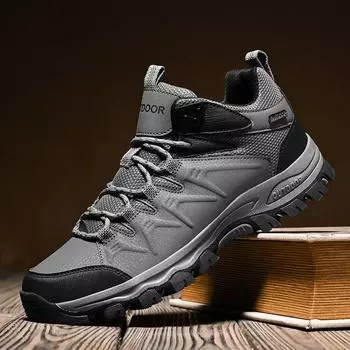 Мужские кроссовки, повседневная модная обувь, водонепроницаемые зимние ботинки для активного отдыха, дизайнерские брендовые рабочие ботинки, нескользящие кроссовки, походная обувь для мужчин 41