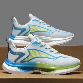 Мужские кроссовки Повседневная обувь Кроссовки для бега Удобные легкие дышащие кроссовки 39 синий