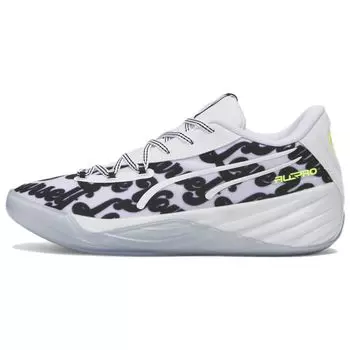Мужские кроссовки Puma Chris Brickley x All-Pro Nitro Love Yourself Multi-Color Bright-Aqua Lime-Squeeze 379652-01 40.5