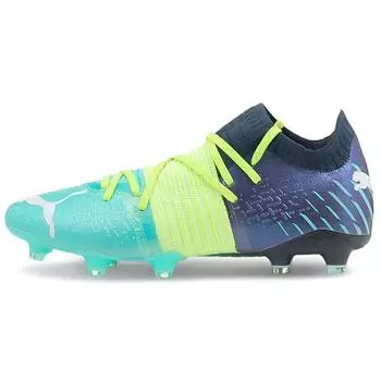 Мужские кроссовки Puma Future Z 1.2 FG AG Green Glare Elektro Aqua Spellbound 106476-03 39