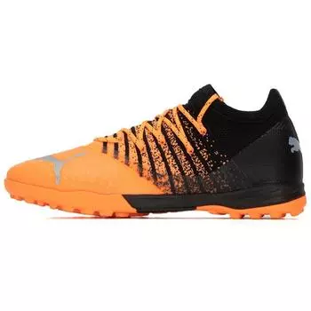 Мужские кроссовки Puma Future Z 1.3 Pro Cage FG AG Instinct Pack Оранжевый Неон-Цитрусовый Бриллиант-Серебро 106754-01 45