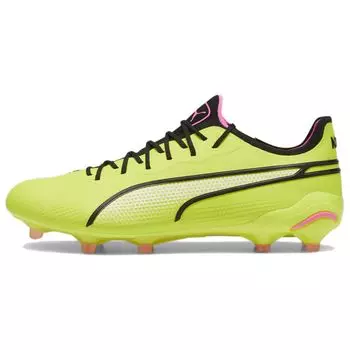Мужские кроссовки Puma King Ultimate FG AG Phenomenal Pack Yellow Electric-Lime Black 107563-06 41