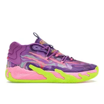 Мужские кроссовки Puma MB.03 Toxic Purple Purple-Glimmer Green-Gecko 378916-01 40.5