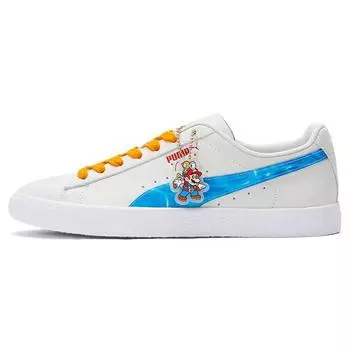 Мужские кроссовки Puma Nintendo x Clyde Super Mario Sunshine White Whisper-White Angel-Blue 380199-01
