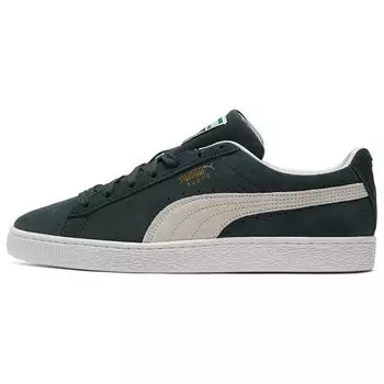 Мужские кроссовки Puma Suede Classic 21 Green Gables белые 374915-16 39