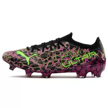 Мужские кроссовки Puma Ultra 1.3 FG AG Ultra Magenta Green Glare Purple Black 106477-01 43
