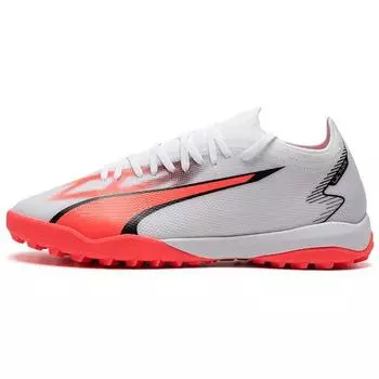 Мужские кроссовки Puma Ultra Match TT Breakthrough Pack Белый Черный Огненная Орхидея 107521-01 44.5
