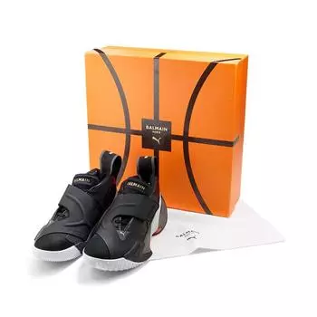 Мужские кроссовки Puma x Balmain Court Black High-Risk-Red 195683-01