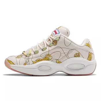 Мужские кроссовки Reebok BBC Ice Cream x Question Low Name Chains White FZ4341