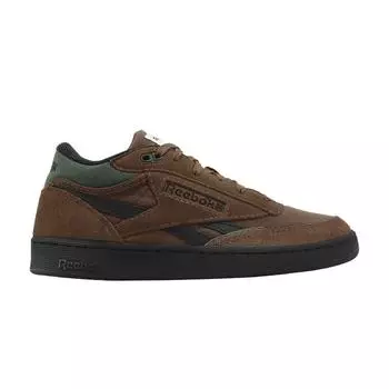 Мужские кроссовки Reebok Club C Mid 2 Revenge Vintage Beef & Broccoli Brown Collegiate-Brown Varsity-Green 100034038 39