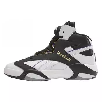 Мужские кроссовки Reebok Shaq Attaq MVP White Core-Black Gold-Metallic 100032830 40
