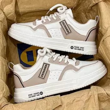 Мужские кроссовки, роскошные уличные кроссовки для бега, мужская обувь, тренировочные легкие повседневные кроссовки, обувь для скейтборда 41 бежевый