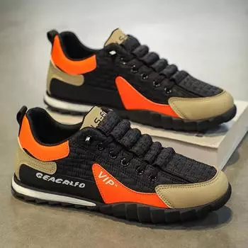 Мужские кроссовки, роскошные уличные кроссовки для тенниса, мужская обувь, тренировочные легкие повседневные кроссовки, обувь для скейтборда 41 чёрный