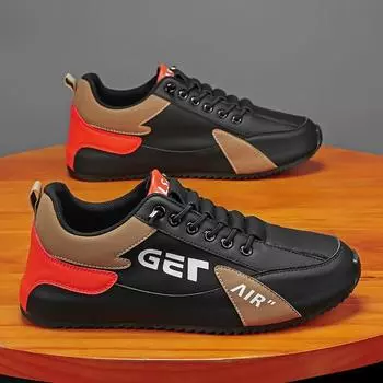 Мужские кроссовки, роскошные уличные теннисные прогулочные туфли для мужчин, тренировочные легкие повседневные кроссовки, туфли для скейтборда, лоферы на плоской подошве 44 серый