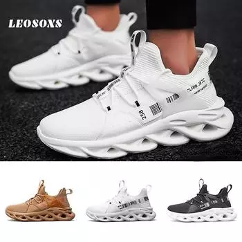 Мужские кроссовки с дышащей сеткой, беговые кроссовки, мужские кроссовки с поворотной подошвой, мужская спортивная обувь 37 чёрный