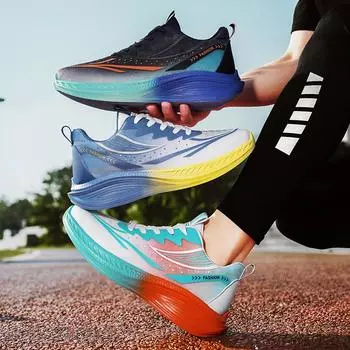 Мужские кроссовки с мягкой подошвой, дышащие, дезодорирующие, сетчатые, нескользящие, износостойкие, легкие кроссовки 39 синий