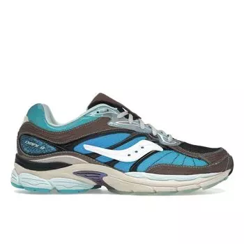 Мужские кроссовки Saucony Footpatrol x ProGrid Omni 9 сине-коричневые S70923-1 43