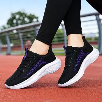 Мужские кроссовки Slide on Кроссовки для ходьбы Легкие повседневные кроссовки для бега Спортивные удобные повседневные кроссовки с эффектом памяти для тенниса Кроссовки для бега в спортзале EU:36 чёрный/серый