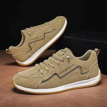 Мужские кроссовки Slip-on Повседневная обувь мужская Новинка Кроссовки для отдыха Прогулочная обувь Мужская обувь Скидки Ликвидация Вулканизация теннис мужская Zapatos 39 хаки