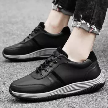 Мужские кроссовки speing Autumn Retro Wild Casual Skateboard Tennis Shoes из натуральной кожи Мужские прогулочные туфли мужские Zapatillas Hombre 6.5