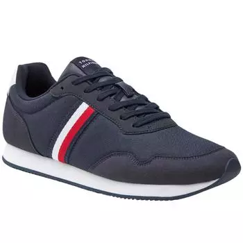 Мужские кроссовки Tommy Hilfiger Lo Runner Mix, темно-синие. 42
