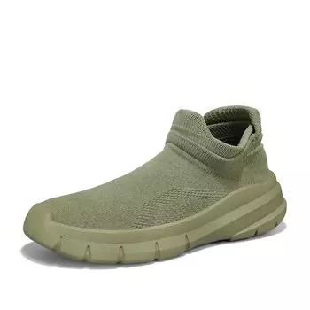 Мужские кроссовки TUINANLE без шнуровки на сетчатой платформе, легкая повседневная спортивная обувь для бега