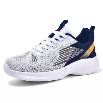 Мужские кроссовки TUINANLE, дышащие повседневные кроссовки на платформе, мужские легкие нескользящие кеды