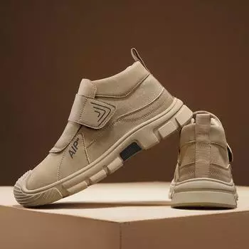 Мужские кроссовки, удобная мода 2024 года, осень, новая мягкая подошва, износостойкая, повседневная обувь, нескользящая, спортивная обувь для активного отдыха 39 хаки
