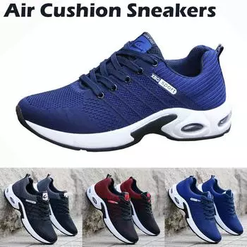 Мужские кроссовки, уличные дышащие кроссовки на воздушной подушке, модная спортивная обувь, кроссовки для кроссовок 39 черный серый