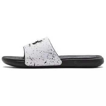 Мужские кроссовки Under Armour Ansa Graphic Slide White Jet Grey в крапинку 3024434-106 40