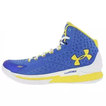 Мужские кроссовки Under Armour Curry 1 Home синие Try Txi 1258723-402