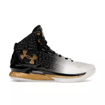 Мужские кроссовки Under Armour Curry 1 MVP 2015 Black White Mgo 1258723-009